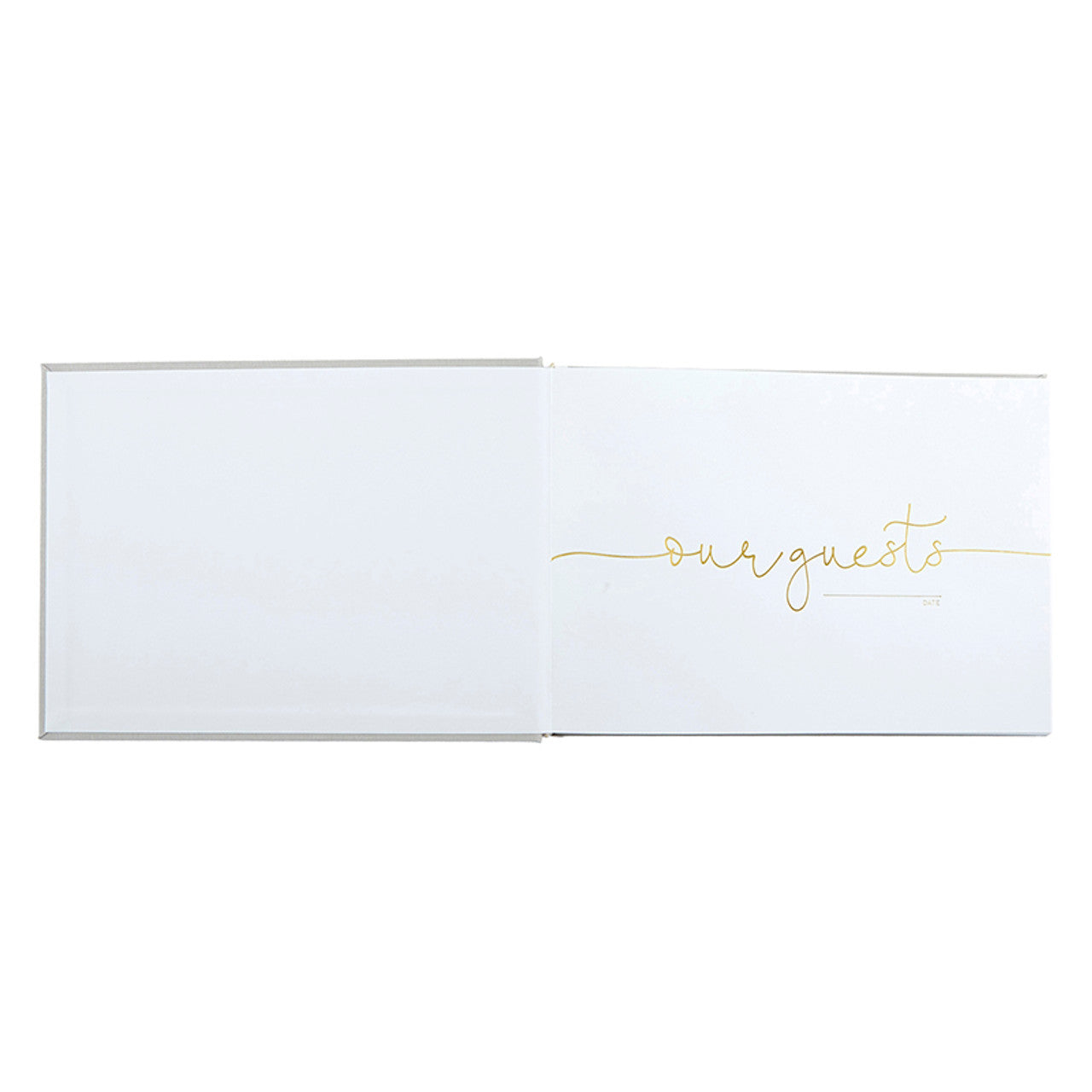 Elegant Hardcover Guest Book