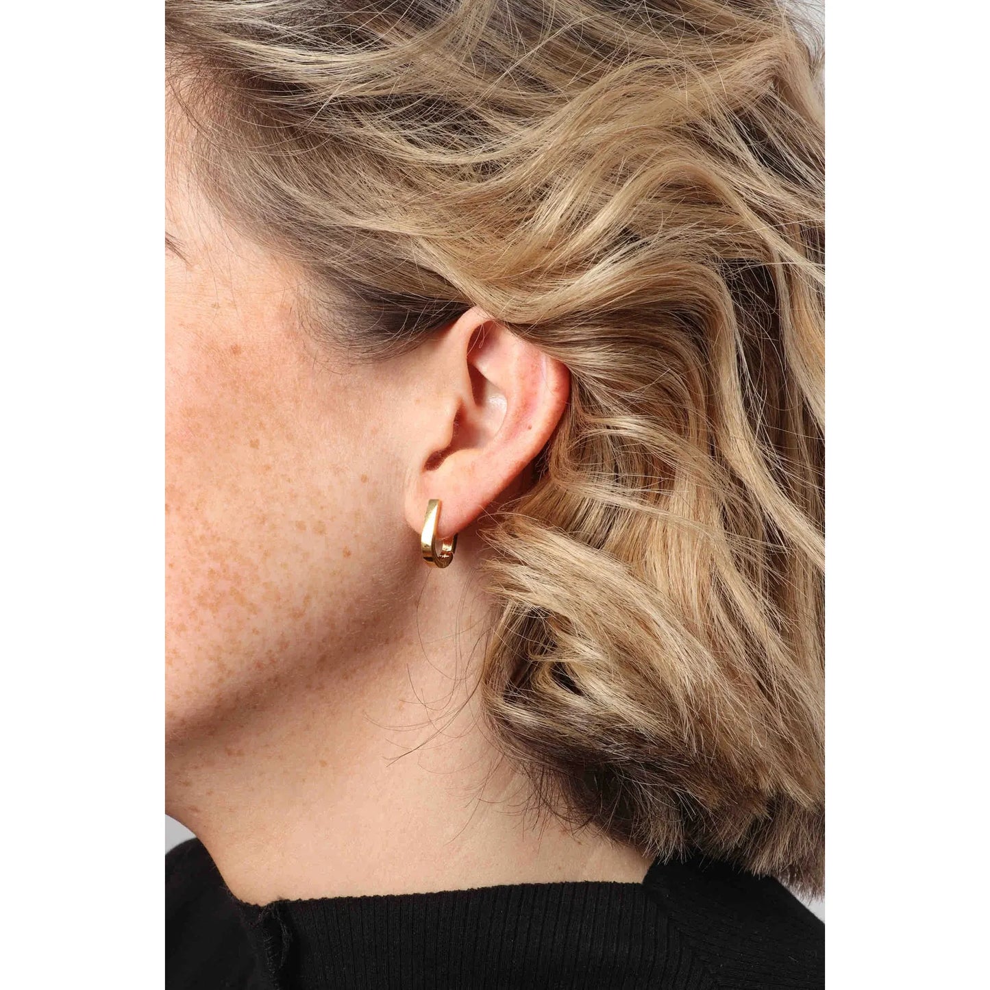 Everyday U Shaped Huggie Earrings