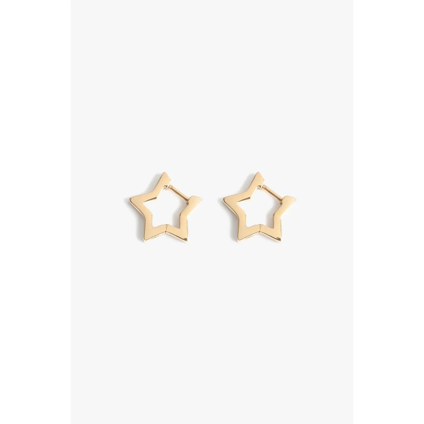 Shining Star Huggie Earrings
