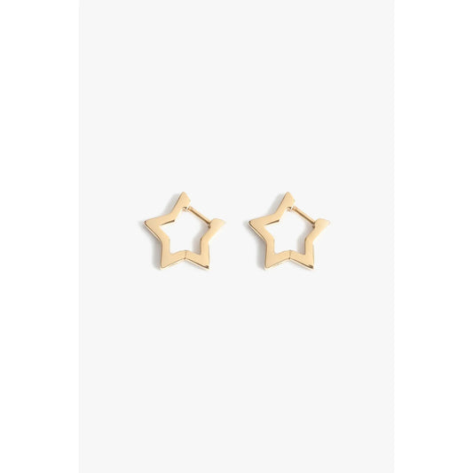 Shining Star Huggie Earrings