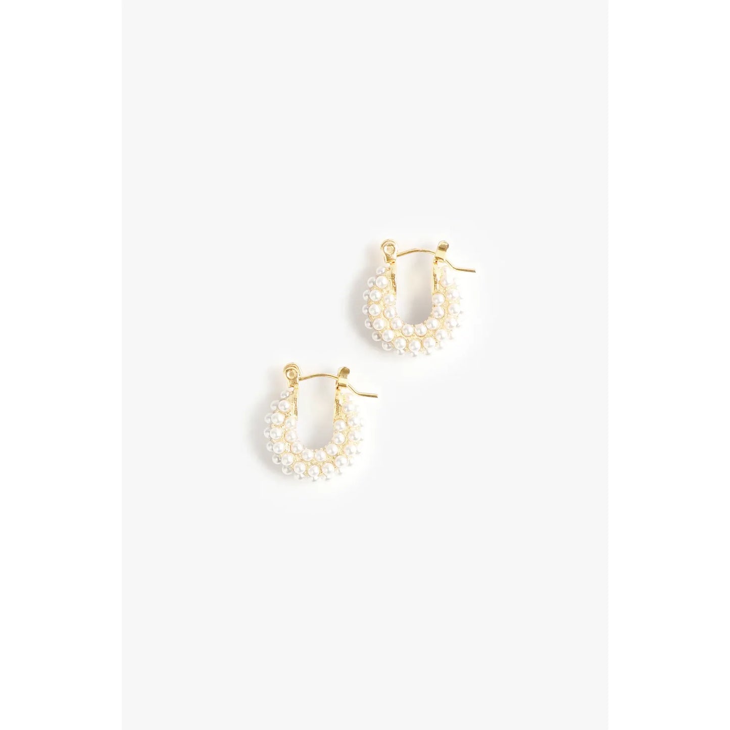 Classic Pearl Huggie Earrings