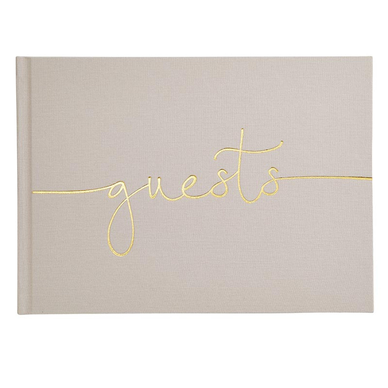 Elegant Hardcover Guest Book