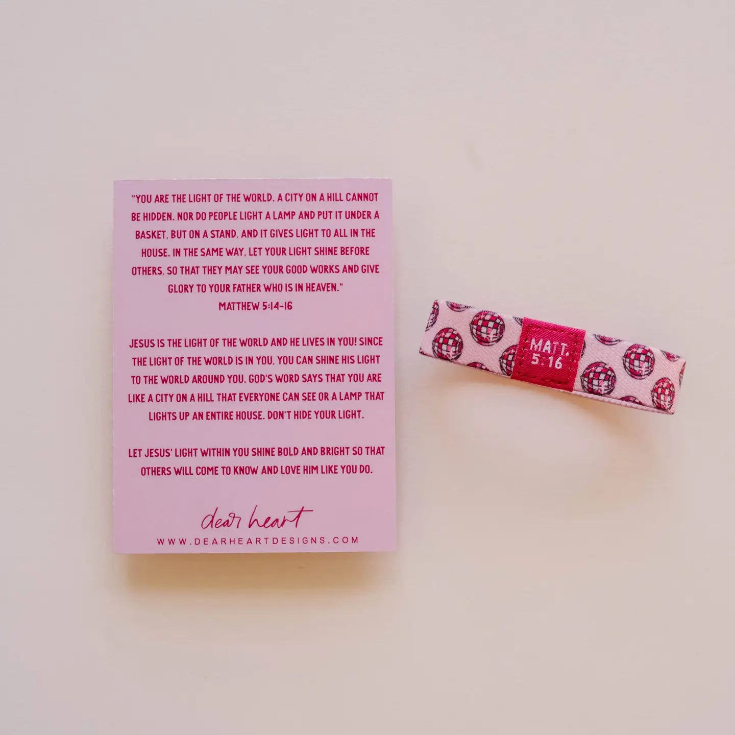 Let Your Light Shine Kids Bracelet by Dear Heart
