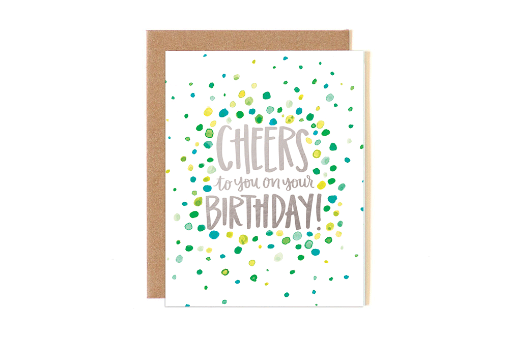 Card - Birthday Cheers Card