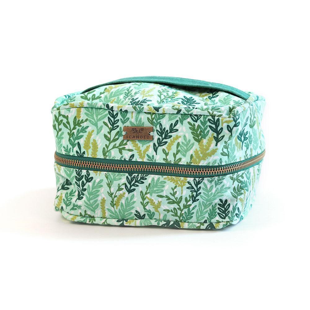 Cosmetic Pouch - Mint Meadow-White Pier Gifts