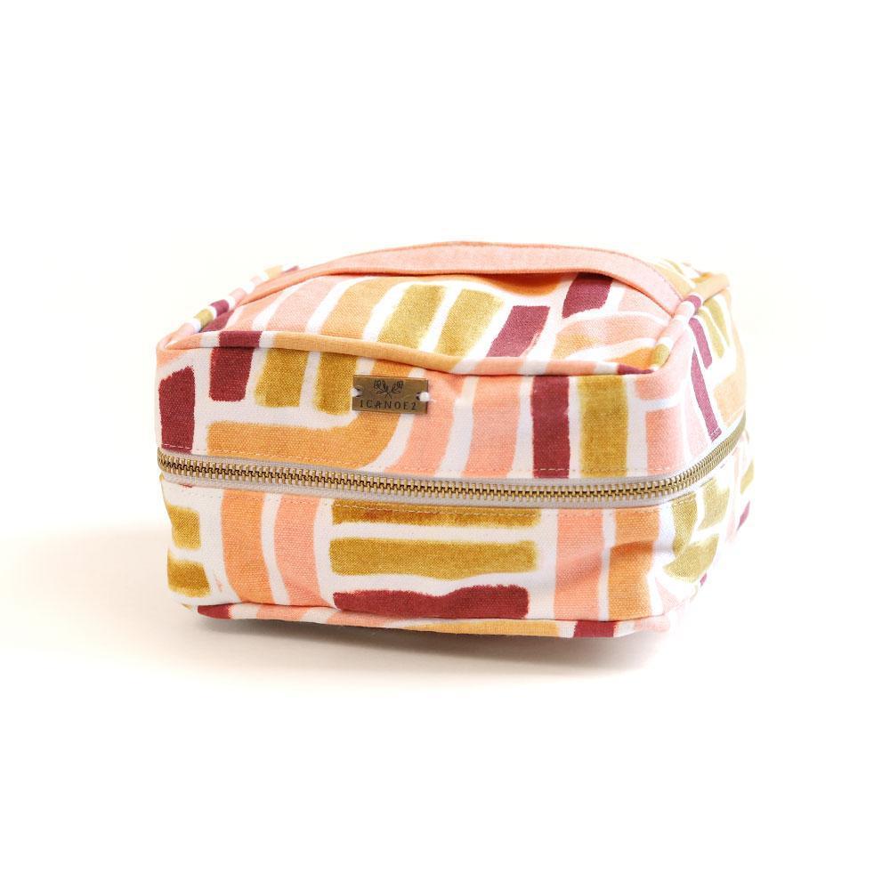 Cosmetic Pouch - Sunset Stripe-White Pier Gifts