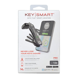 KeySmart Pro Key Holder in Slate