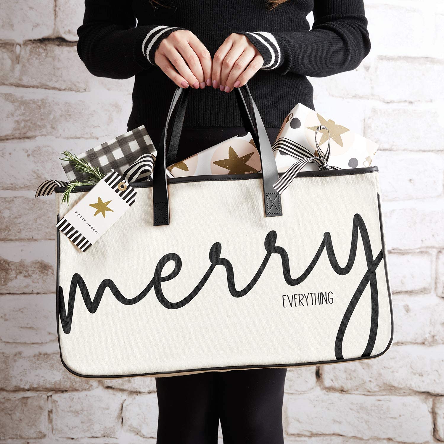 Canvas Tote Bag - Merry Everything